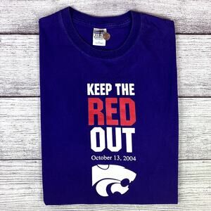 Vintage 2004 Kansas State Wildcats College Football T-shirt